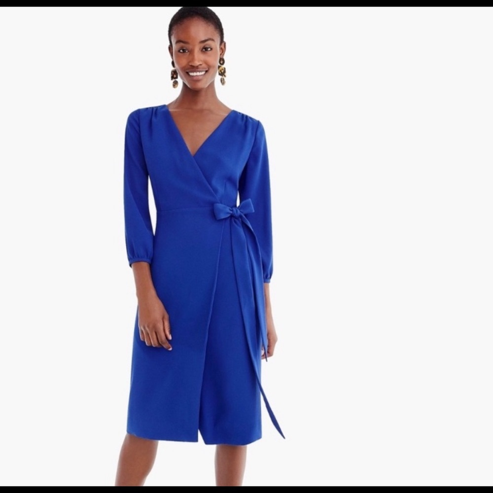 J CREW WRAP DRESS